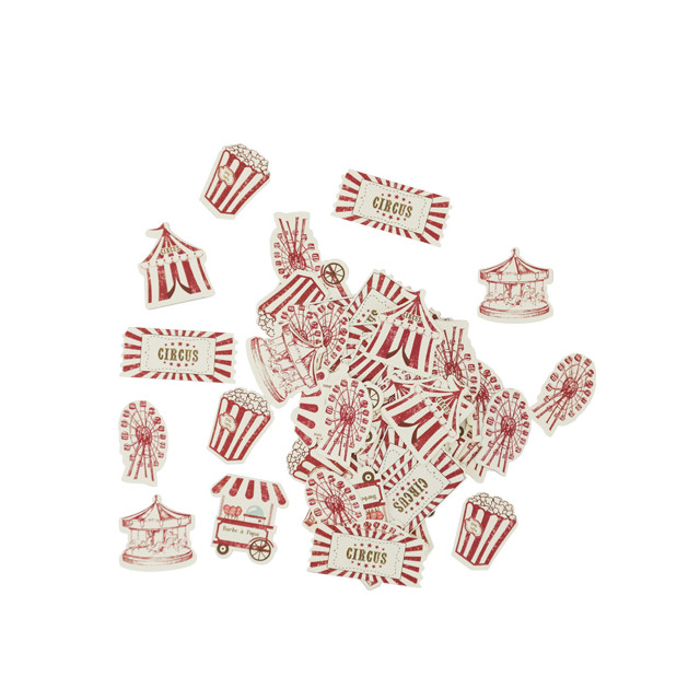 confettis de table cirque x100