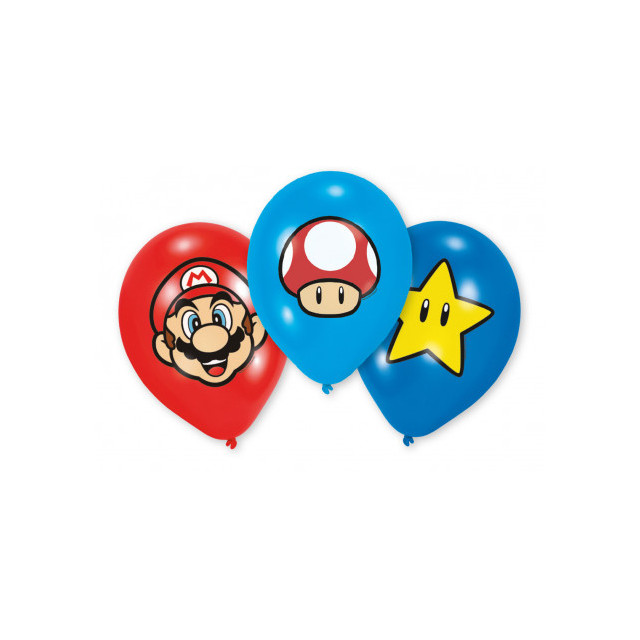 ballons anniversaire Mario