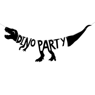 Bannière anniversaire dino party x 90 cm