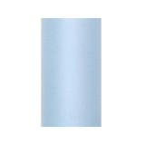 Tulle bleu ciel 50 cm en rouleau x 9 m