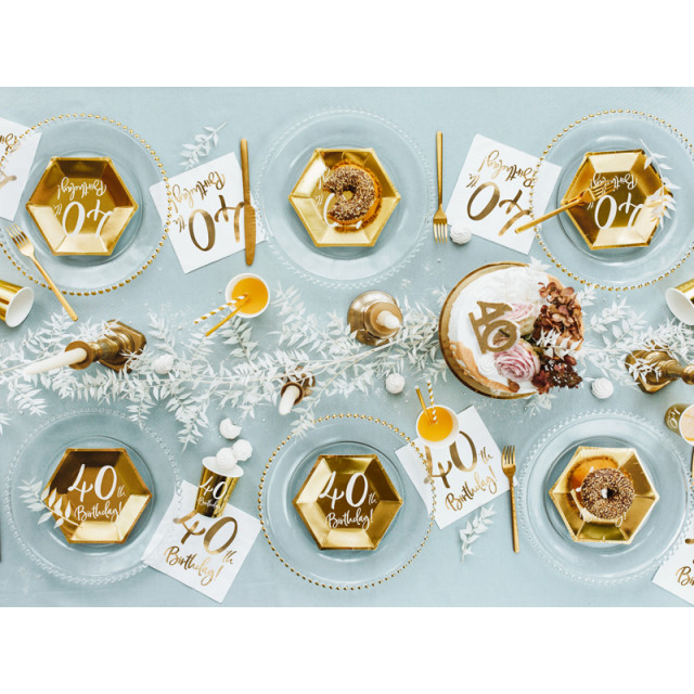 assiettes anniversaire en carton