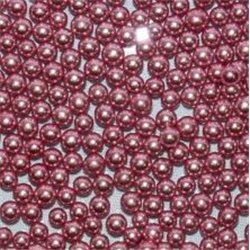 Dragées Perle Rose Argenté 100g