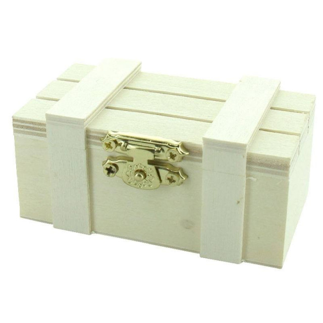 coffret rectangulaire en bois