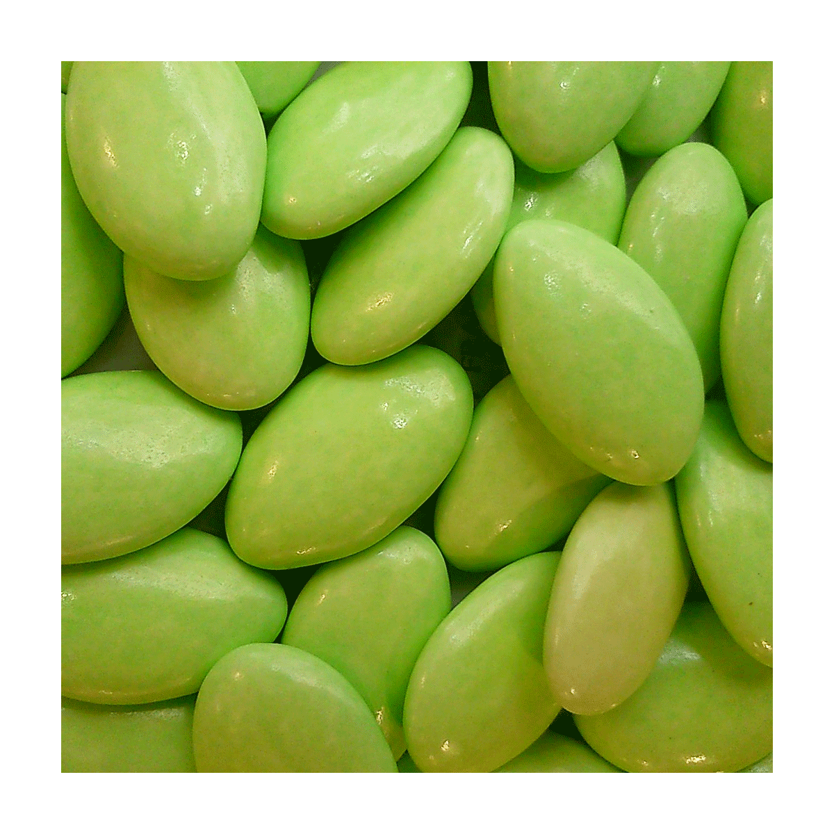 1kg Dragées Pecou avola extra - Vert anis