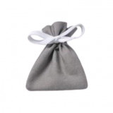 6 x Sachet Dragées Coton Gris
