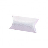 10x Ballotin Dragées Blanc Ornement