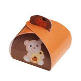 Boite Dragées ourson Marron