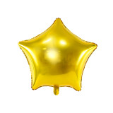 Ballon étoile or mylar aluminium
