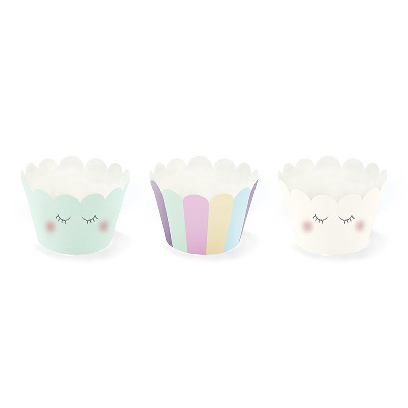 Caissettes cupcakes licorne