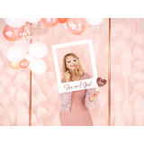 Accessoires pour photobooth mariage rose gold