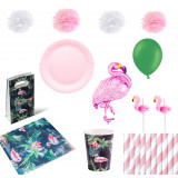 pack anniversaire flamant rose