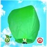 Lanterne Volante Biodégradable - Vert