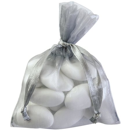 Sachet Dragées Gris x10