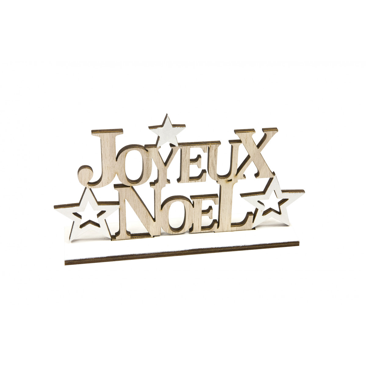 JOYEUX NOEL Ballons Lettres Or