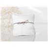 Coussin Alliance Dentelle Rose