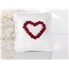 Coussin Alliance Rose Rouge