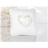 Coussin Alliance Rose Blanche