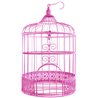 Cage oiseau Deco Fuchsia