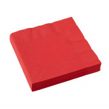 serviette papier rouge