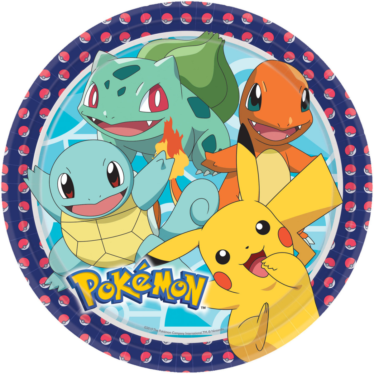 Ballon Anniversaire Pokémon - Lot De 6 – La Boite à Dragées