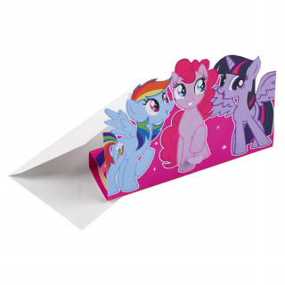 invitation et enveloppe My Little Pony