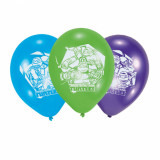 Ballons anniversaire Tortues Ninja x6