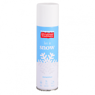 URBNLIVING Bombe de neige artificielle pour décoration de Noël 600 ml