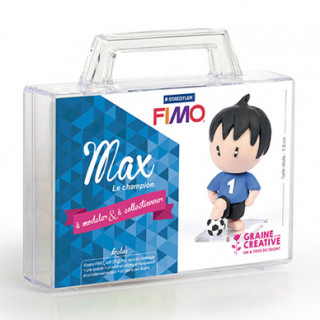 Kit figurine Fimo « MAX LE CHAMPION »