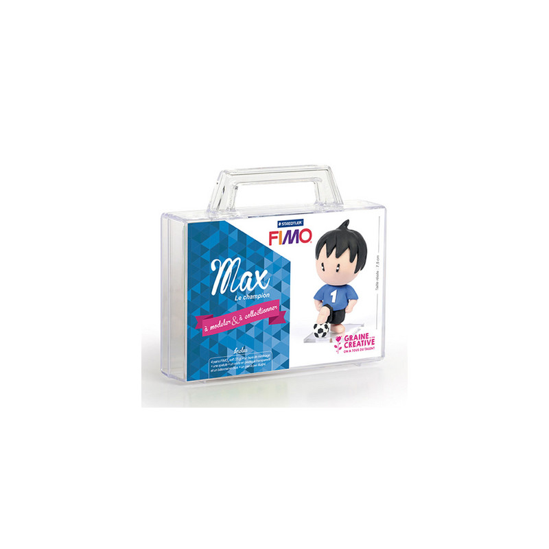 Kit figurine Fimo « MAX LE CHAMPION »