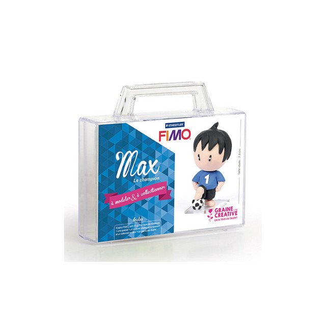 Kit figurine Fimo « MAX LE CHAMPION »