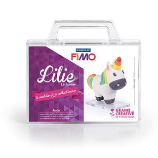 Kit figurine Fimo « LILIE LA LICORNE »