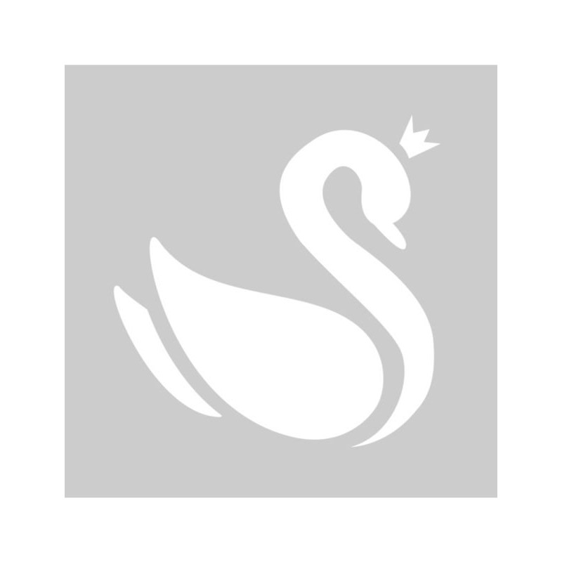 Mini pochoir cygne