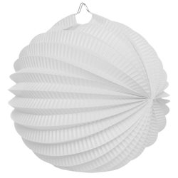 Boule Accordéon Blanc