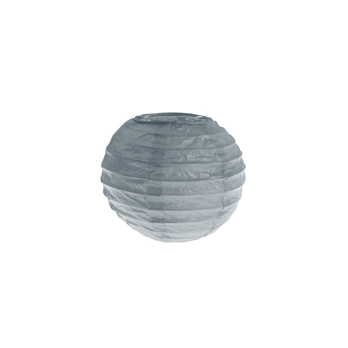 2x Mini Lanterne Papier 7.5cm - Gris
