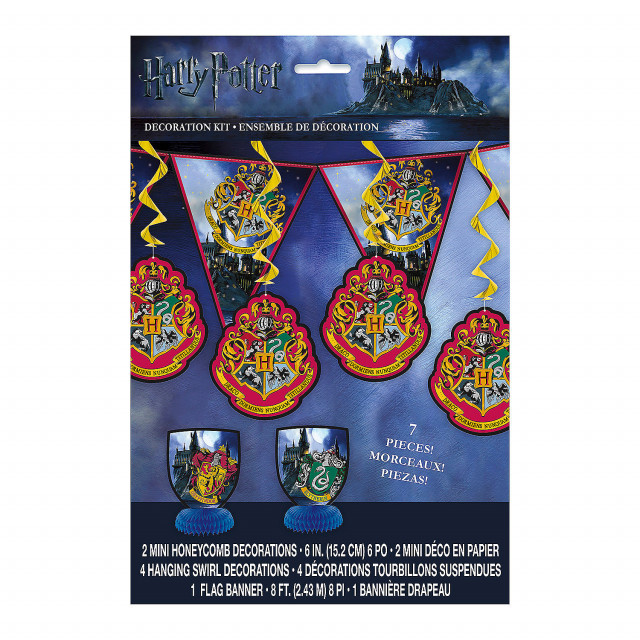 Kit Décoration Anniversaire Harry Potter 7 pièces
