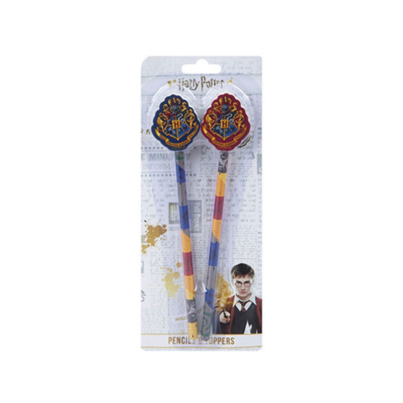 Crayon + gomme Harry Potter