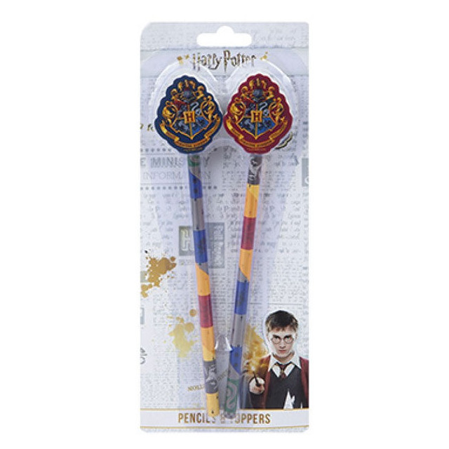 Crayon + gomme Harry Potter