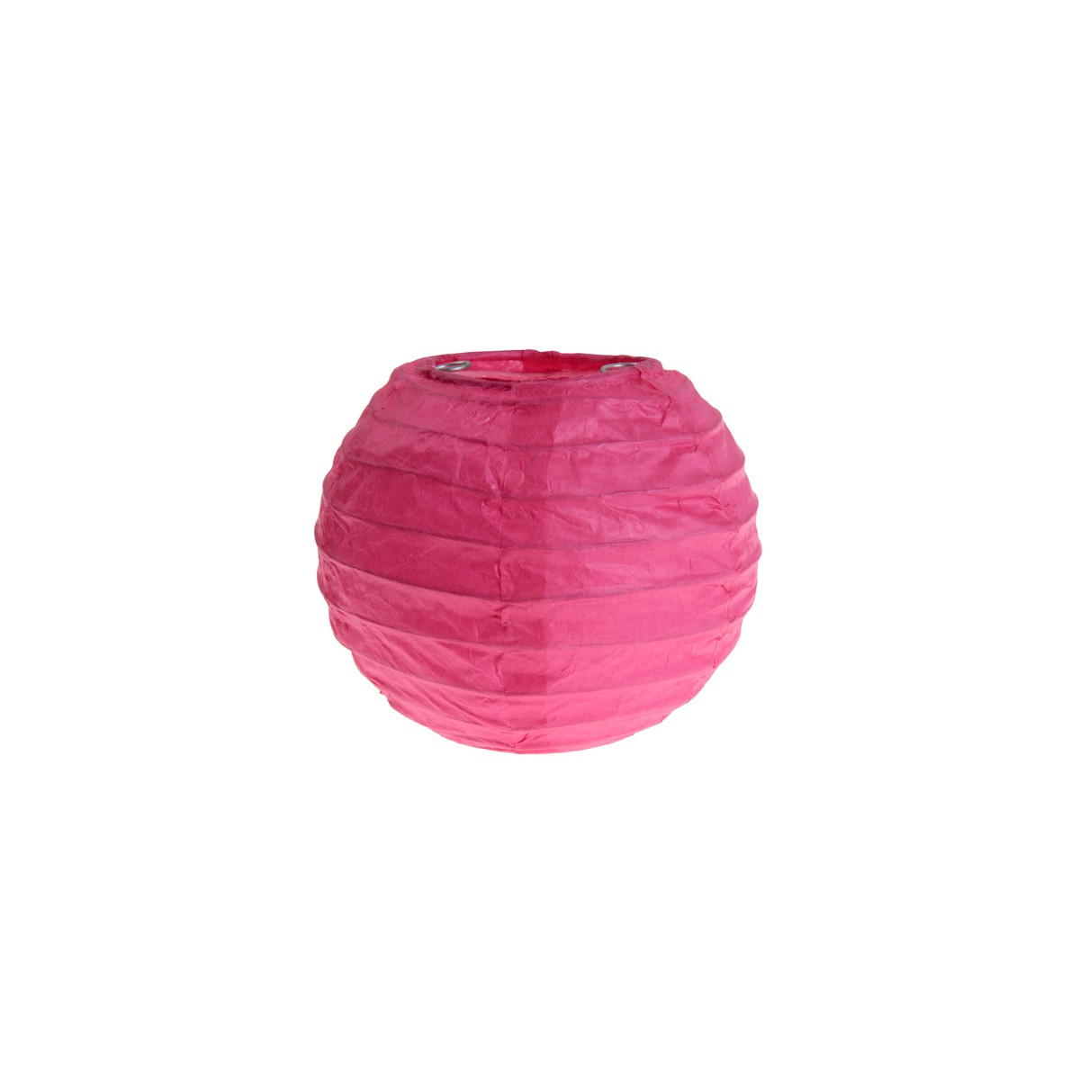 2x Petite Lanterne Papier 10cm - Fuchsia