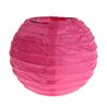 2x Petite Lanterne Papier 10cm - Fuchsia