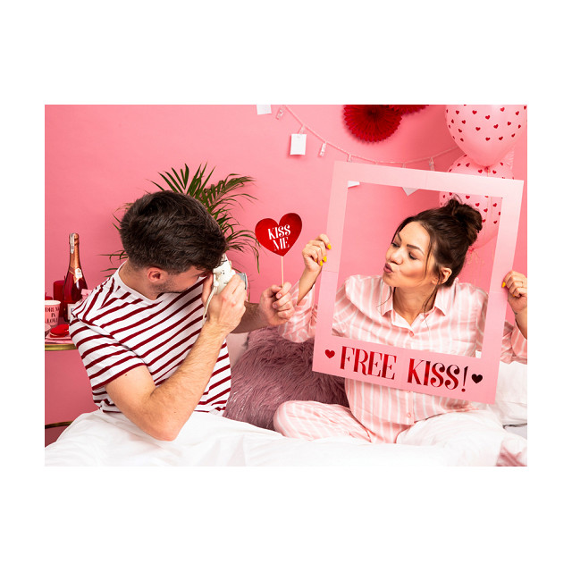 Cadre photo Photobooth Saint Valentin