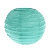 2x Petite Lanterne Papier 10cm - Menthe