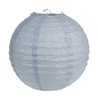 2x Lanterne Papier 20cm - Gris