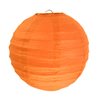 2x Lanterne Papier 20cm - Orange