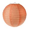 2x Lanterne Papier 20cm - Corail