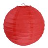 2x Lanterne Papier 30cm - Rouge