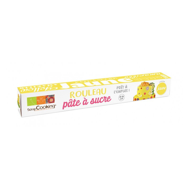 Pate à sucre jaune sans huile de palme 100 g