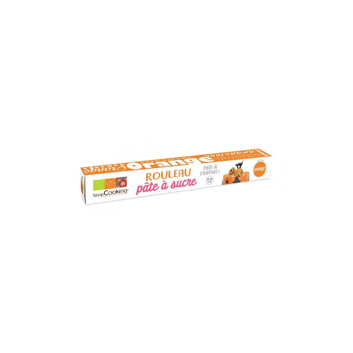 PÂTE À SUCRE 250G - ORANGE