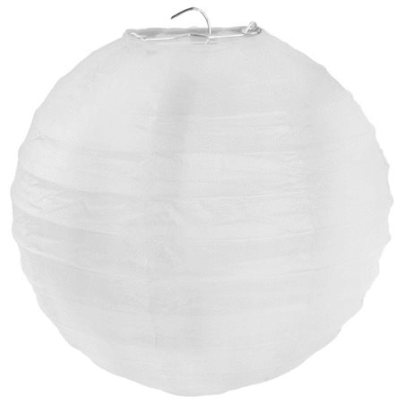 Lanterne Papier 50cm - Blanc