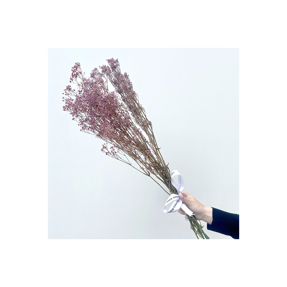 Bouquet de limonium stabilisé violet
