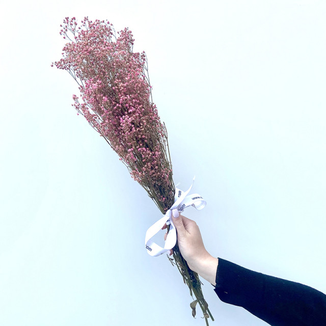 Bouquet de gypsophile stabilisé